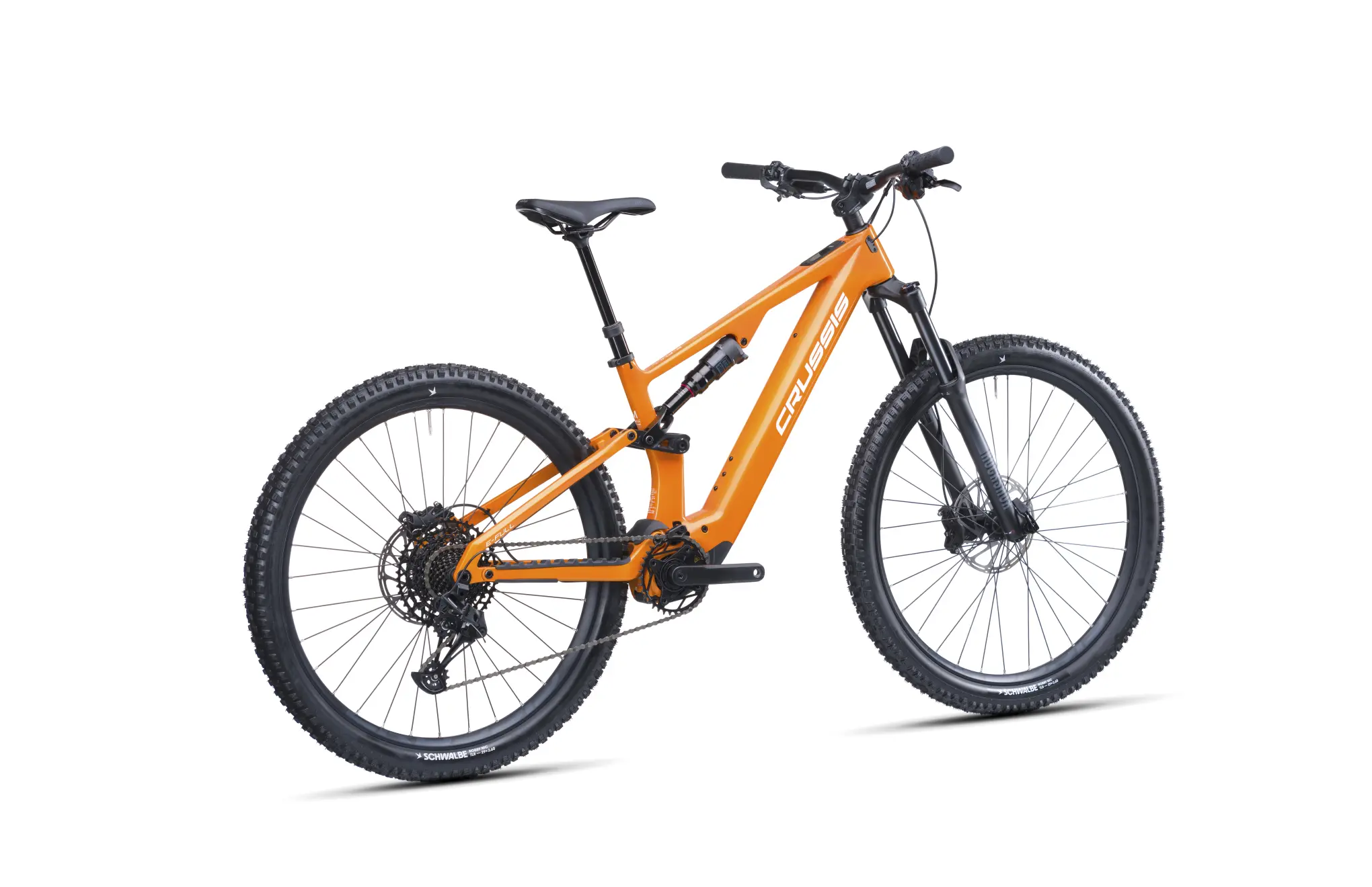 Widelec RockShox Recon i opona Schwalbe Nobby Nic w Crussis e-Full AX CARB 9.12